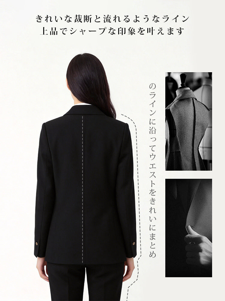 ブラックスーツセットアップ