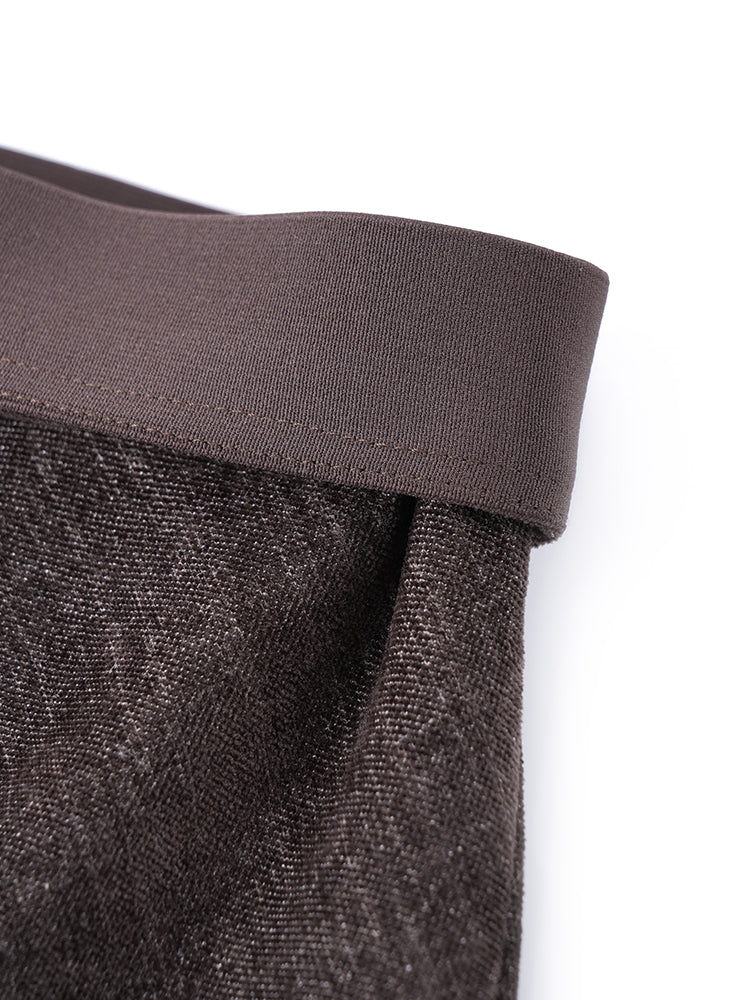 ツイルトイニット Aライン マーメイドスカート