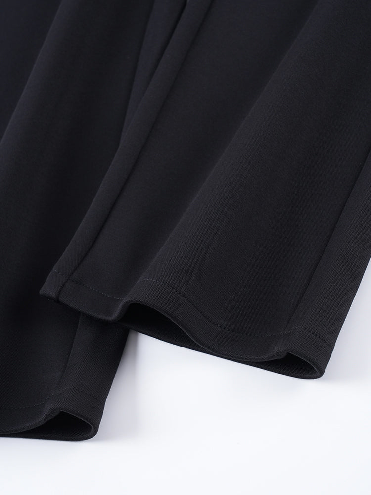 【 タイム限定 さらに20%OFF】高ウエスト フィット ストレート カジュアルパンツ