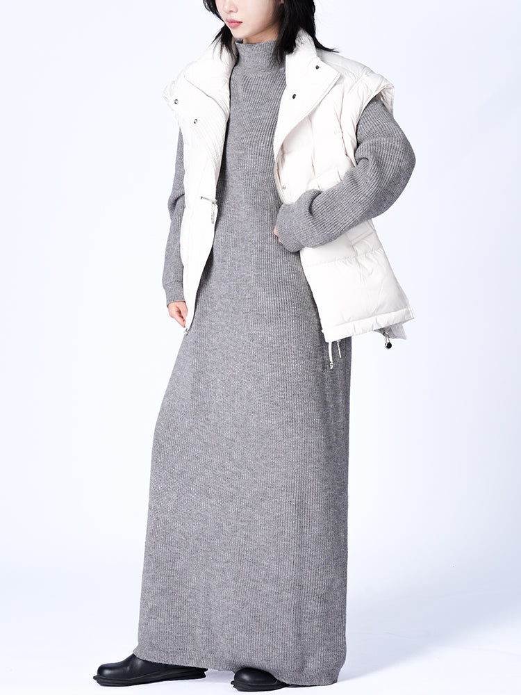 秋冬定番ニットワンピース