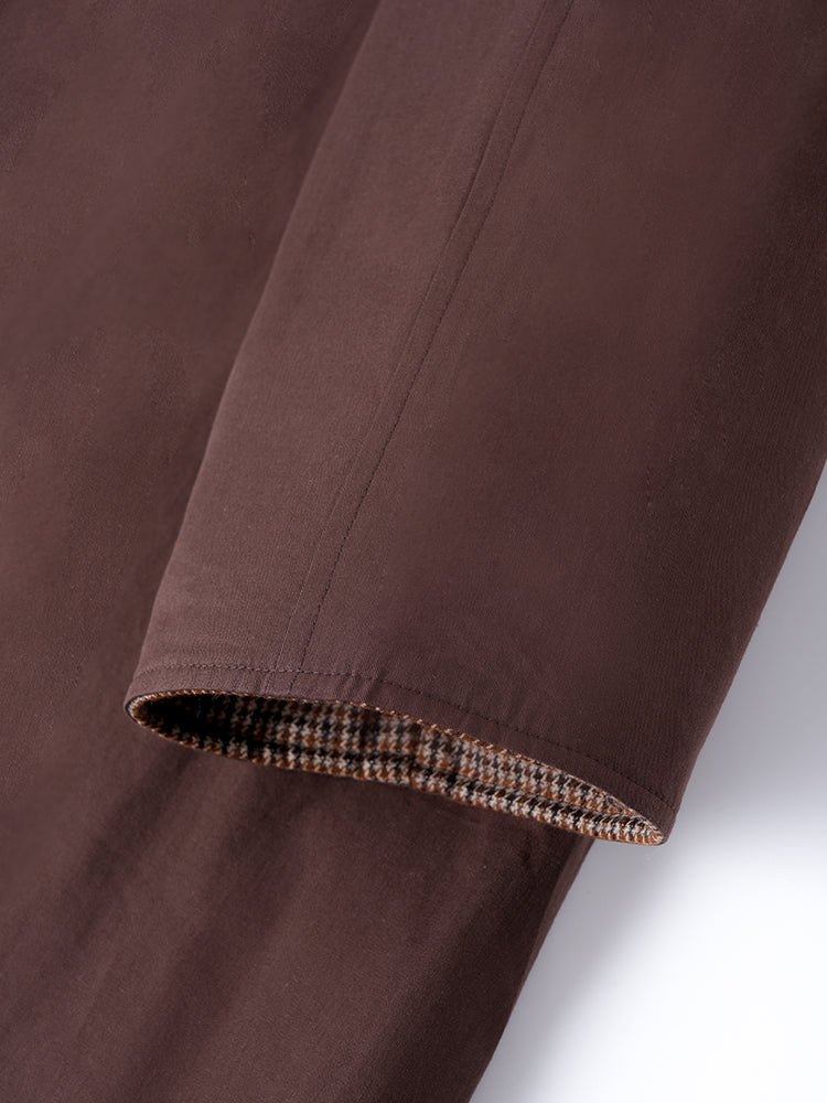 レディース ロング 綿入りコート