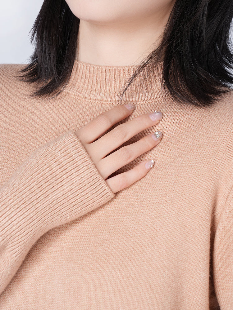 秋冬定番ルーズシルエット ニットワンピース