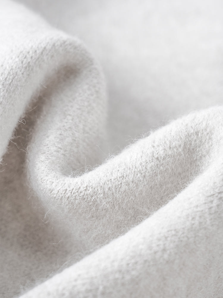 ラウンドネックニットスカートセット