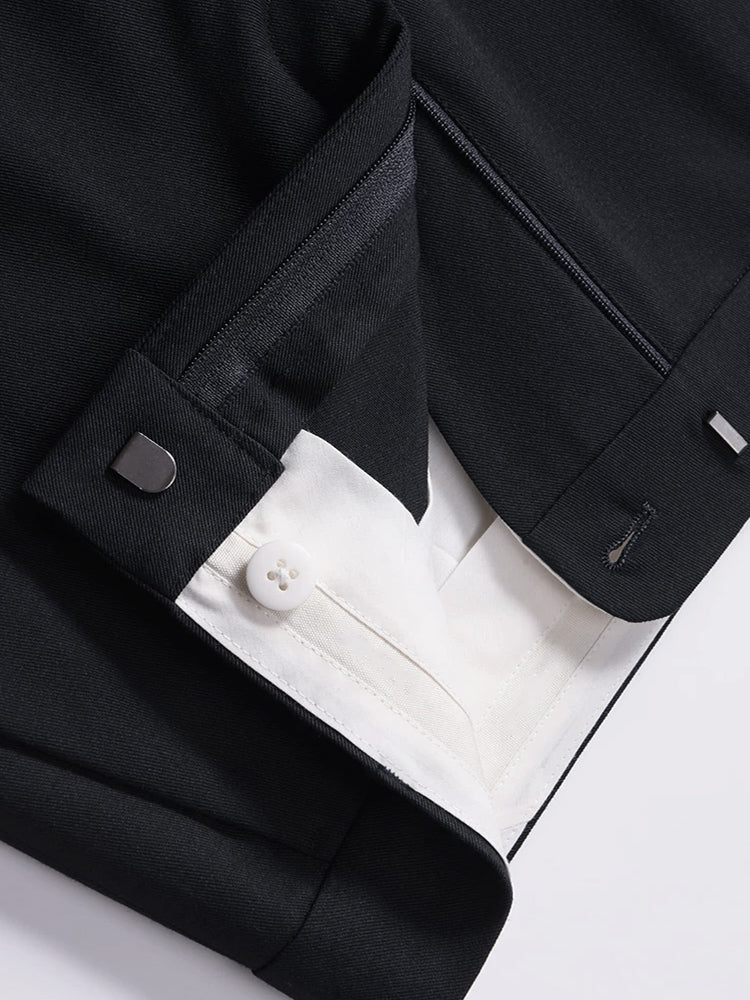 ブラックスーツセットアップ