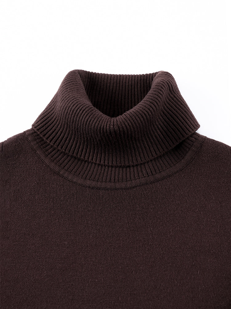 ハイネック 極厚 ニットセーター