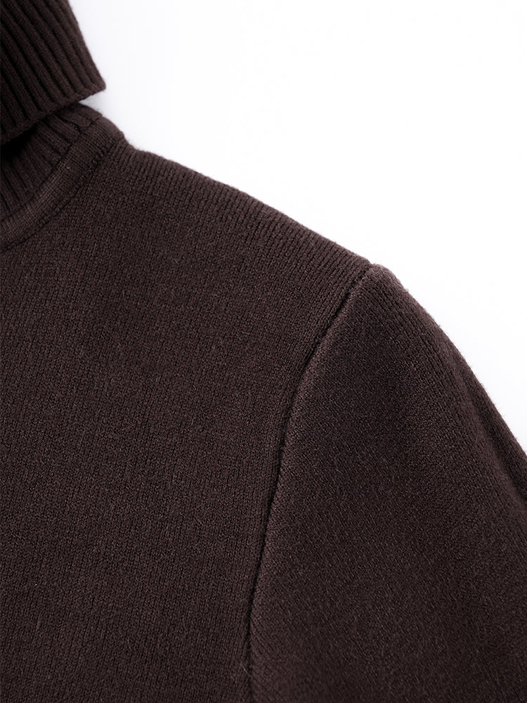 ハイネック 極厚 ニットセーター