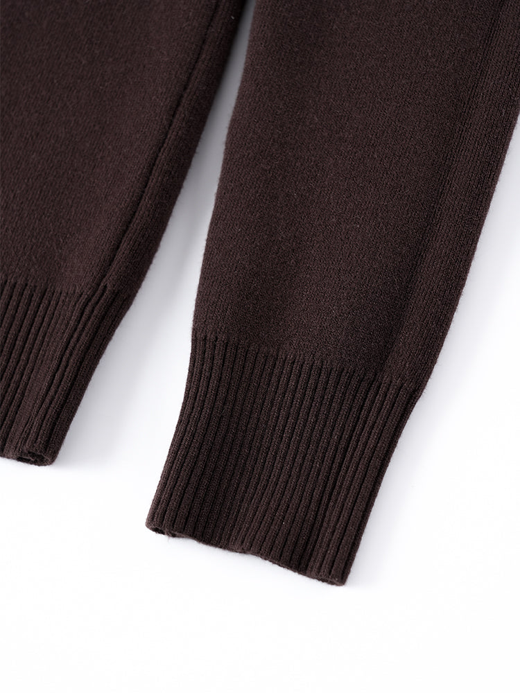 ハイネック 極厚 ニットセーター