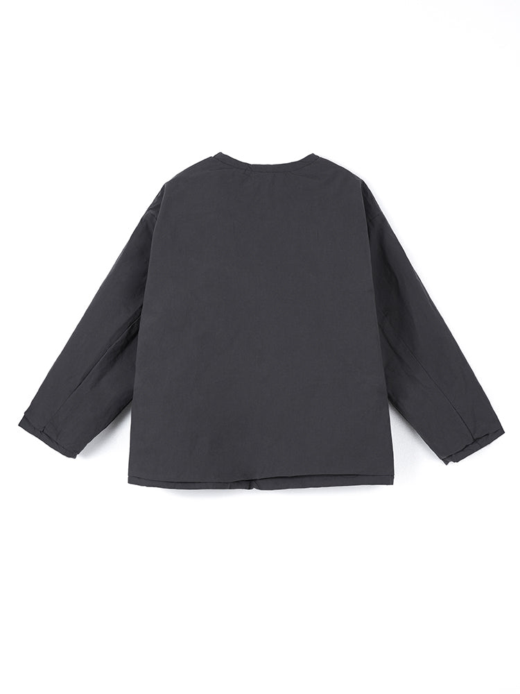 リバシブルキルティングコート