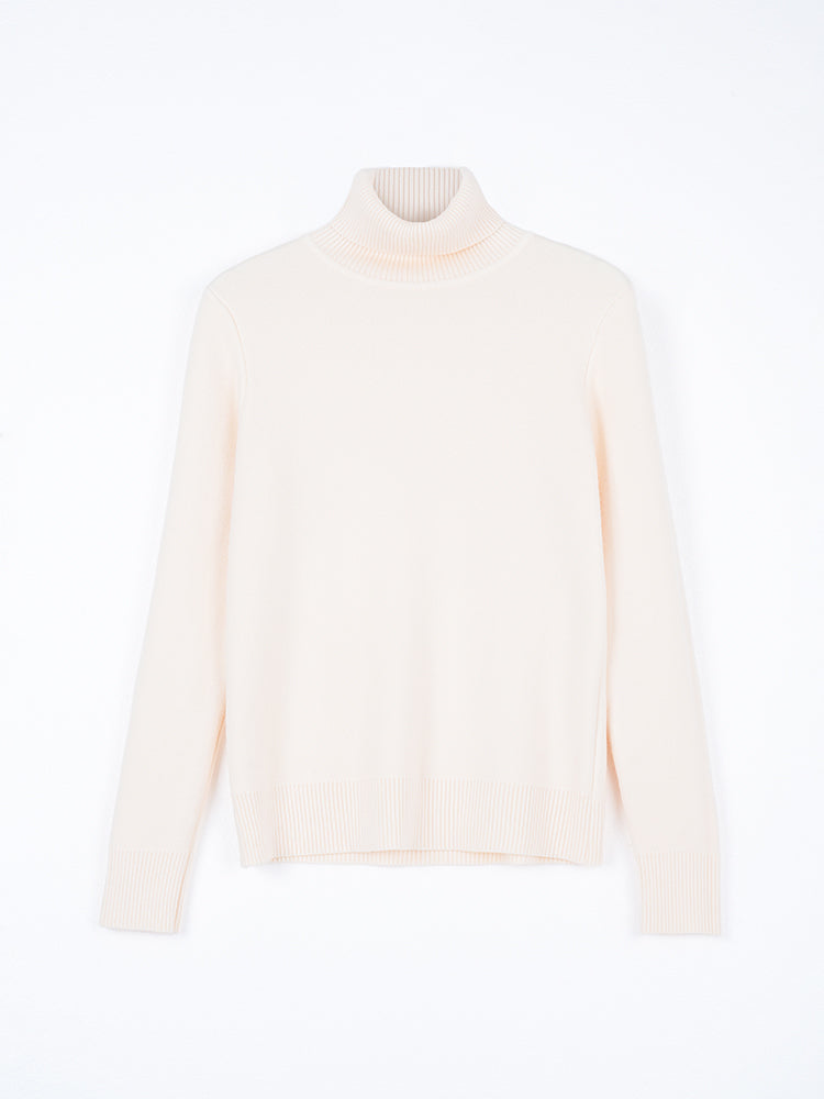 ハイネック 極厚 ニットセーター