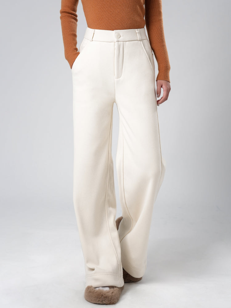 ウールワイドパンツ