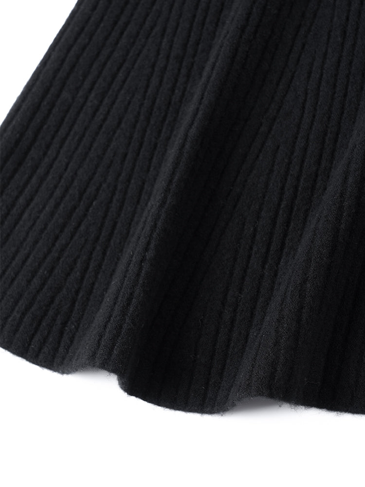 ウールハイウエストマーメイドスカート